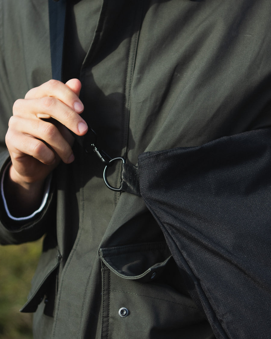 Adjustable clip-on strap