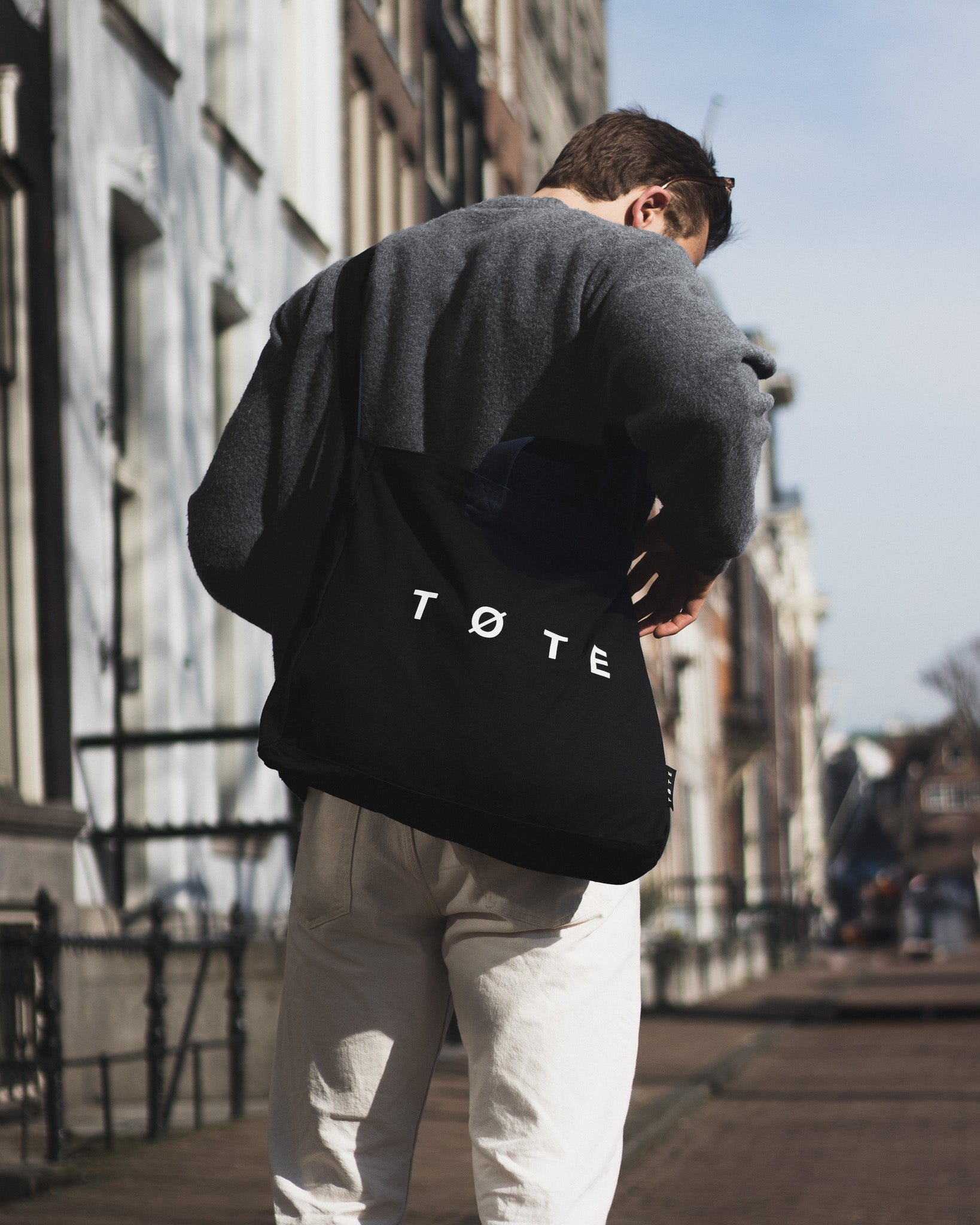 One bag for everything.