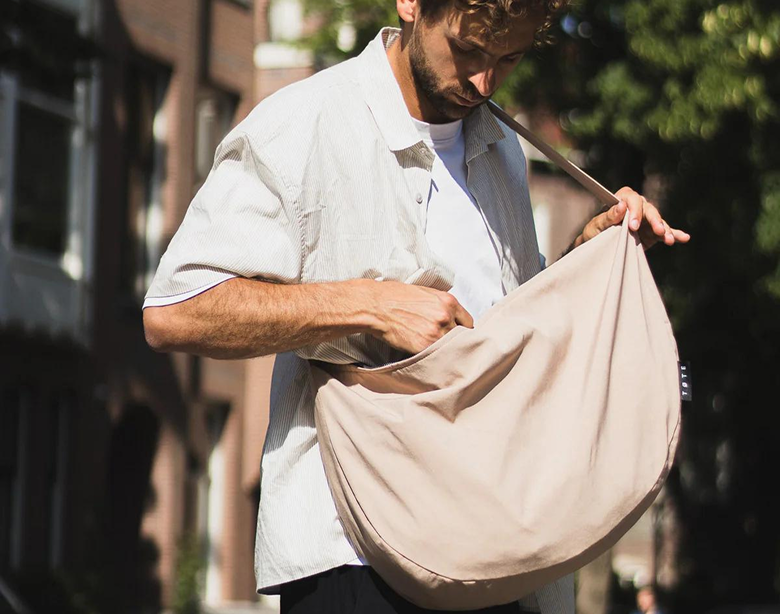 One bag for everything.